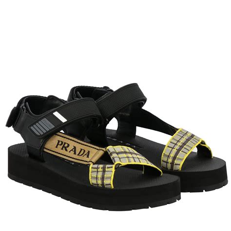 prada nomad sandals|prada ladies sandals.